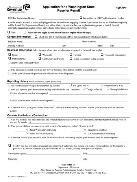 printable washington state trip permit template