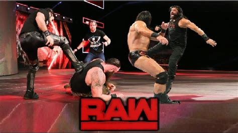the shield vs braun drew and dolph fight highlights wwe raw latest today highlights youtube