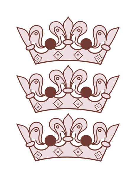 crown patterns printable