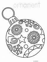 Christmas Coloring Ornaments Kids Pages Printable Sheets Color Christian Ornament Baubles Prek Xmas Decorations Printables sketch template