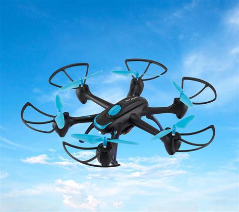 sky rider hexacopter drone  camera qvccom