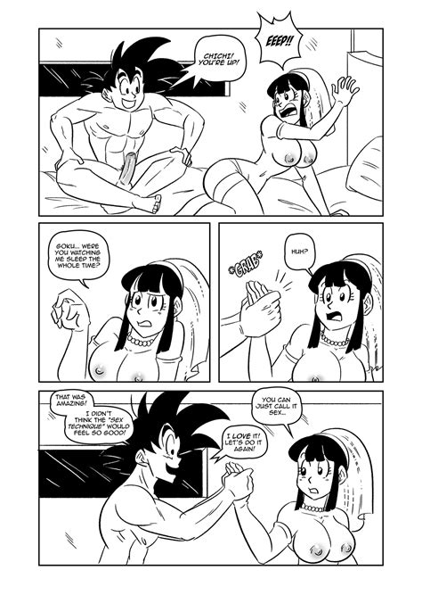 wedding night dragon ball [funsexydragonball] comics manics