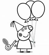Peppa Pig Coloring Printable Pages Online sketch template