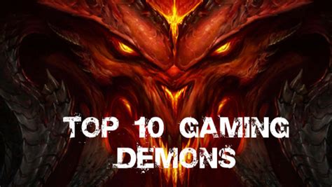 top 10 gaming demons cheat code central