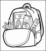 Backpack Coloring Pages Bag School Online Back Highly Detailed Beautiful Top Colouring Kids Sheets Choose Board Coloringpagesfortoddlers sketch template