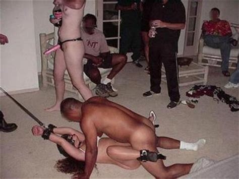 black couple white slave training