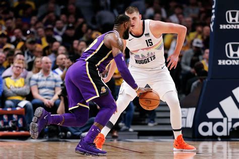 preview nuggets host lakers  battle  top  teams