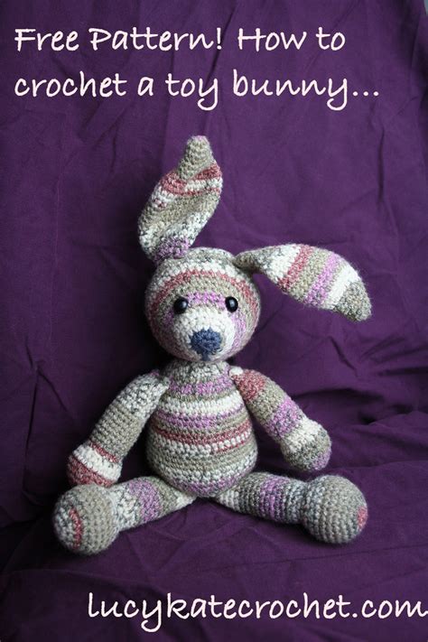 crochet bunny pattern lucy kate crochet