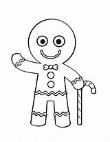 Coloring Gingerbread Pages Man Cane Candy Christmas Mr Men Printable Cookie Color Line Story Male Hallo Say His Drawing Getcolorings sketch template