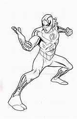 Iron Coloring Spider Pages Fist Man Ultimate Deviantart Linear 2099 Brohawk Episode Spiderman Drawing Marvel Colouring Print Color Printable Book sketch template