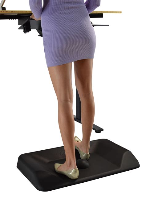 active standing anti fatigue mat thick contoured massaging  flat