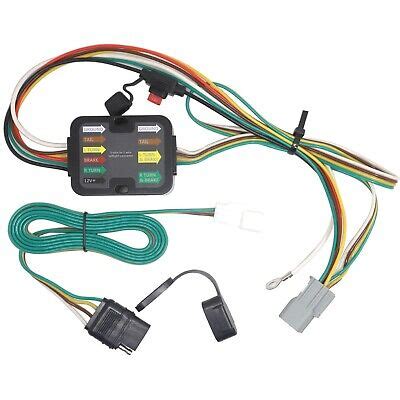 custom fit  pin flat trailer wiring harness connector kit  toyota highlander  picclick