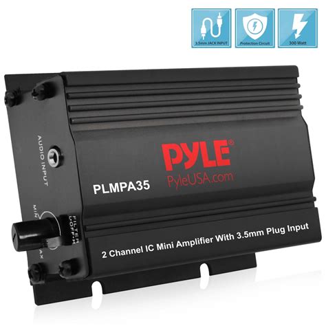 pyle plmpa home  office amplifiers receivers sound  recording amplifiers