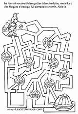 Labyrinths Coloring Ant Pages Ily Print Little Kids Getcolorings sketch template