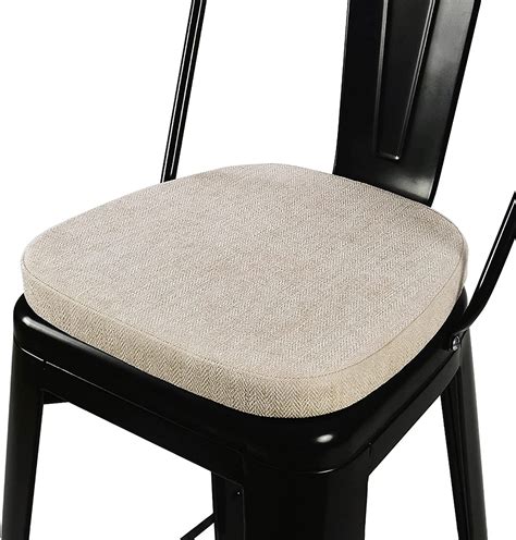 Buy Baibu 14x14 Inches Metal Chairs Cushions With Ties Non Slip Metal