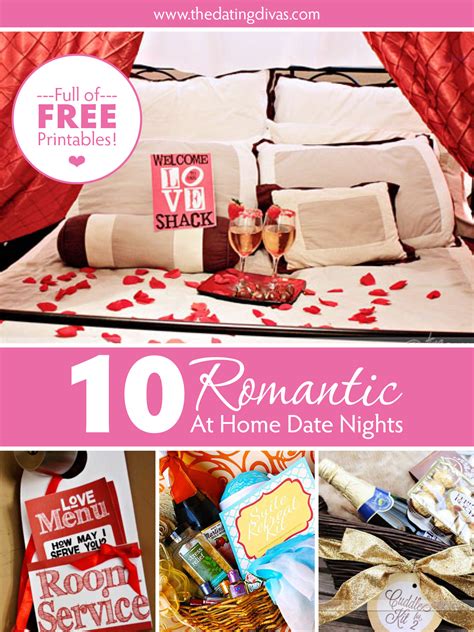 10 Romantic At Home Dates