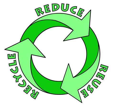 reduce reuse recycle symbol clipartsco