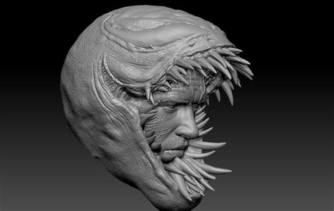 venom tom hardy head 3d model 3d printable cgtrader