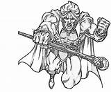 Warlock Adam Coloring Pages Skill Another sketch template