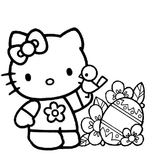 printable  kitty coloring pages  kids