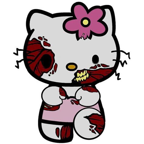 zombie hellokitty zombie kitty  lelouchbrittania  kitty