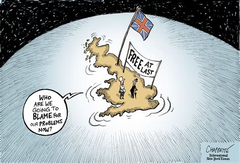 cartoonists draw brexit politico