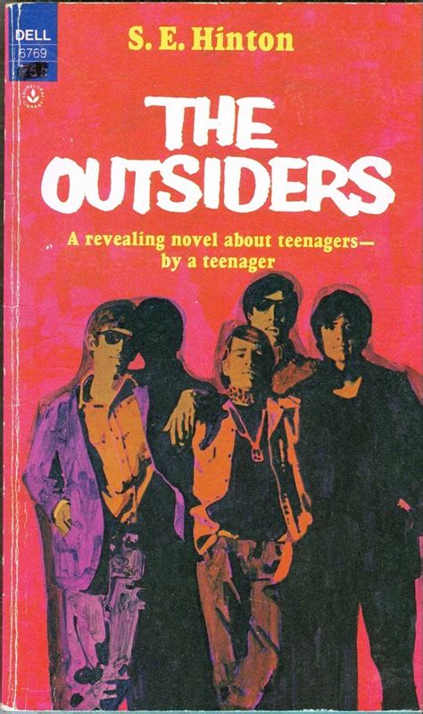 outsiders  se hinton book cover childrens books  learning
