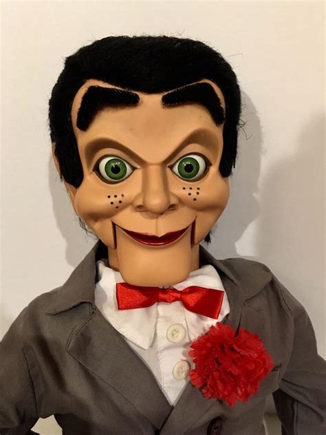 slappy  dummy ventriloquist dummy  moving head eyebrows mouth