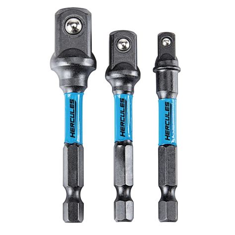 impact rated hex shank socket driver set  pack