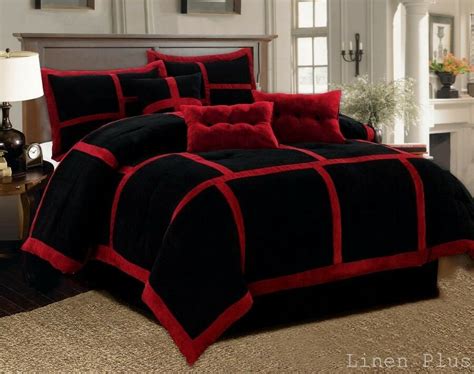 Amazon.com: 7 Piece Silver Grey Black Striped Comforter