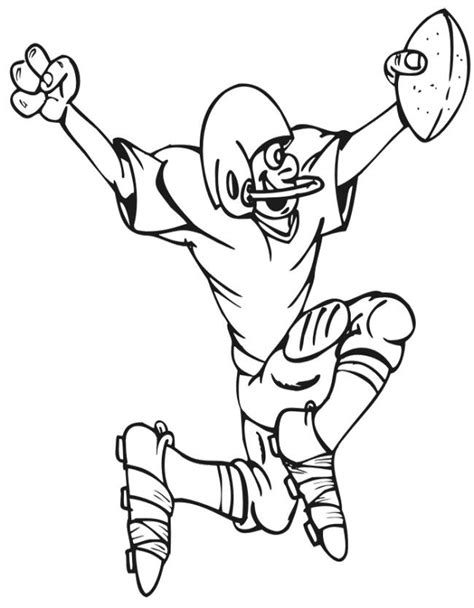 football coloring page printable find coloring football coloring
