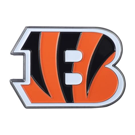 cincinnati bengals metal emblem color dragon sports