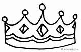 Krone Ausmalbild Ausmalen Ausdrucken Prinzessin Artus Malvorlagen Kostenlos Downloaden sketch template