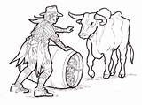 Rodeo Clown Bucking Bulls Cowboys Webs Clipground sketch template
