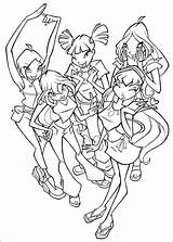 Winx Coloring Pages Fun Pm Posted sketch template