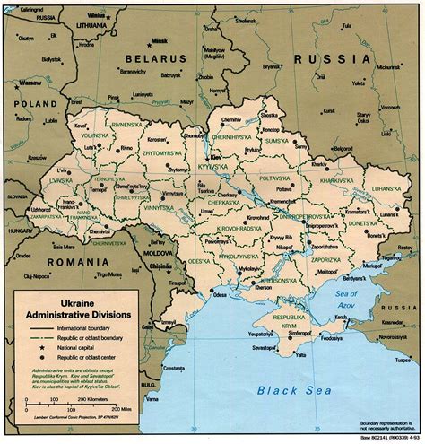 Ucrania Mapas Geográficos De Ucrania Mundo Hispánico™