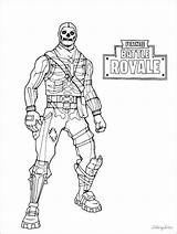 Fortnite Royale Drift Skull Trooper Reaper Carbide Marshmallow Brite Bomber Thanos Stampare Arana sketch template