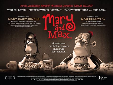 graeme daly computer animation arts rochester film review mary  max