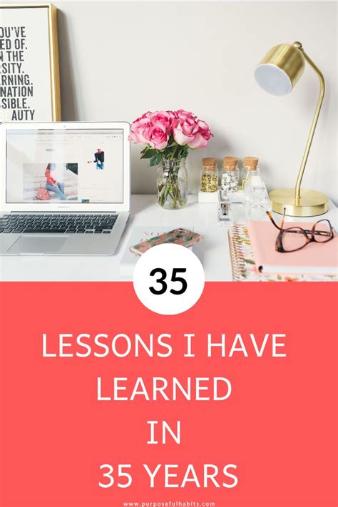 lessons learned   years lesson    feeling lessons learned