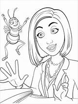 Coloring Bee Movie Pages sketch template