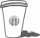 Starbucks Coloring Coffee Logo Kids Pages Cups Colouring Printable Template Old Mar Index sketch template