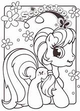Pages Coloring Pony Little Flickr Kids Sheets Mermaid sketch template