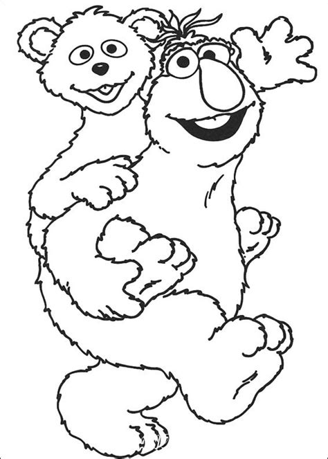 sesame street coloring pages cartoons   years kids handcraftguide