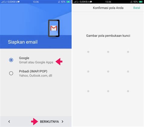 membuka   lebih email gmail   hp android dianisacom
