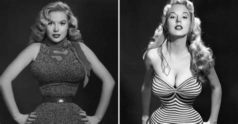 the highest paid 1950s pin up girl and her impossible 18 inch waist