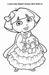 Dora Postpic sketch template