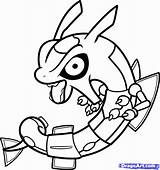 Pokemon Coloring Rayquaza Pages Legendary Baby Chibi Cute Mega Kawaii Drawing Print Colouring Printable Draw Google Color Search Colering Step sketch template