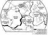 Tectonic Worksheet Tectonics Boundary Boundaries sketch template