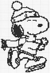 Snoopy Christmas Brown Charlie Charts Coloring Pages Knit Luvs sketch template