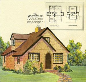 authentic vintage home plans original cottage house plans bungalow house kit homes small